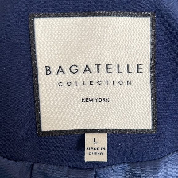 Bagatelle Collection Core Navy Blazer Size Large - Picture 12 of 12
